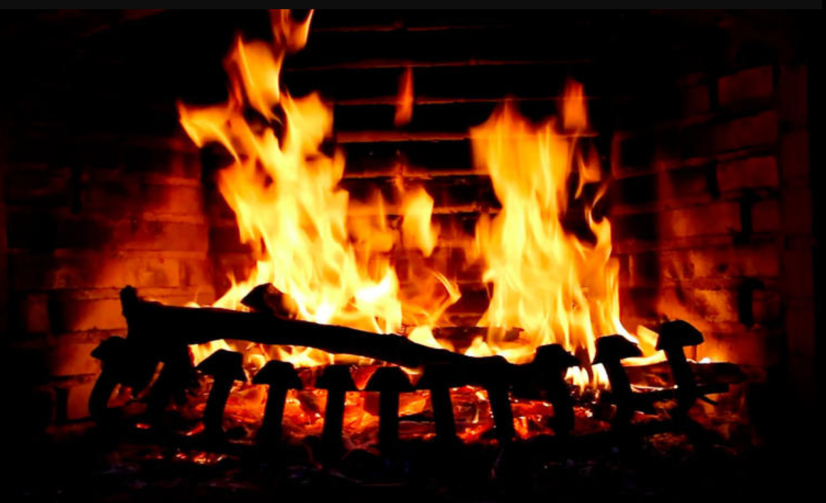 Красивый костер