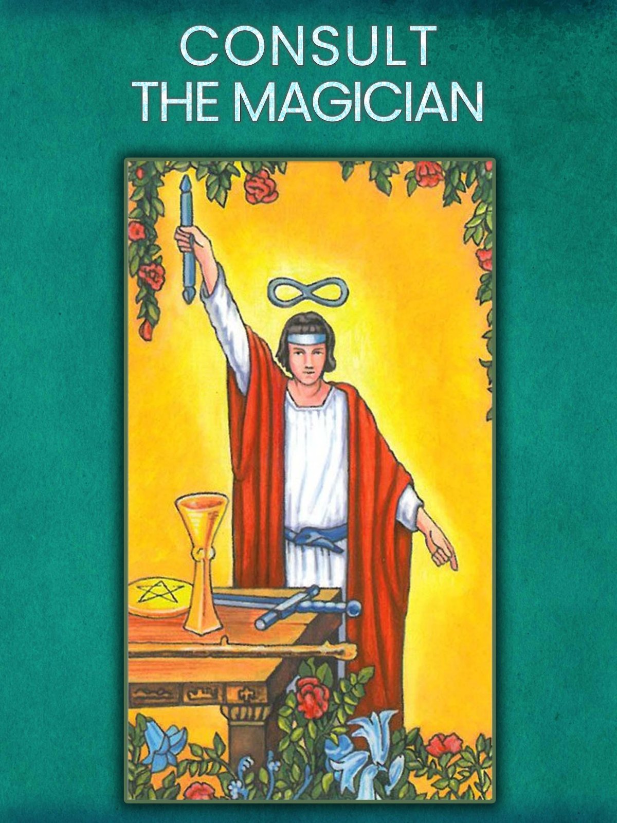 Изображение рун на Таро