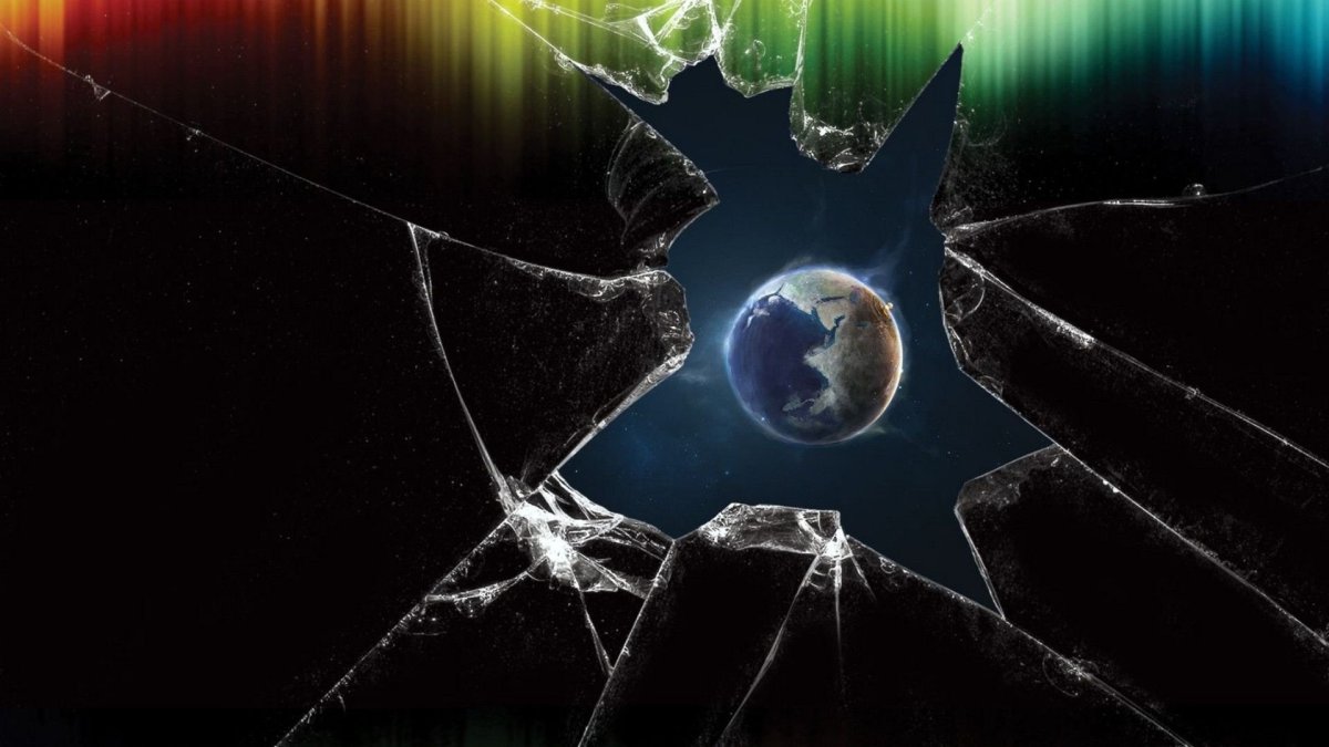 Эффект сломанного экрана