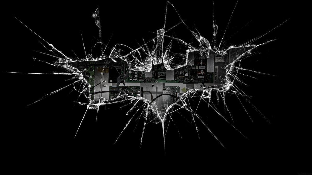 Разбитый экран виндовс 10