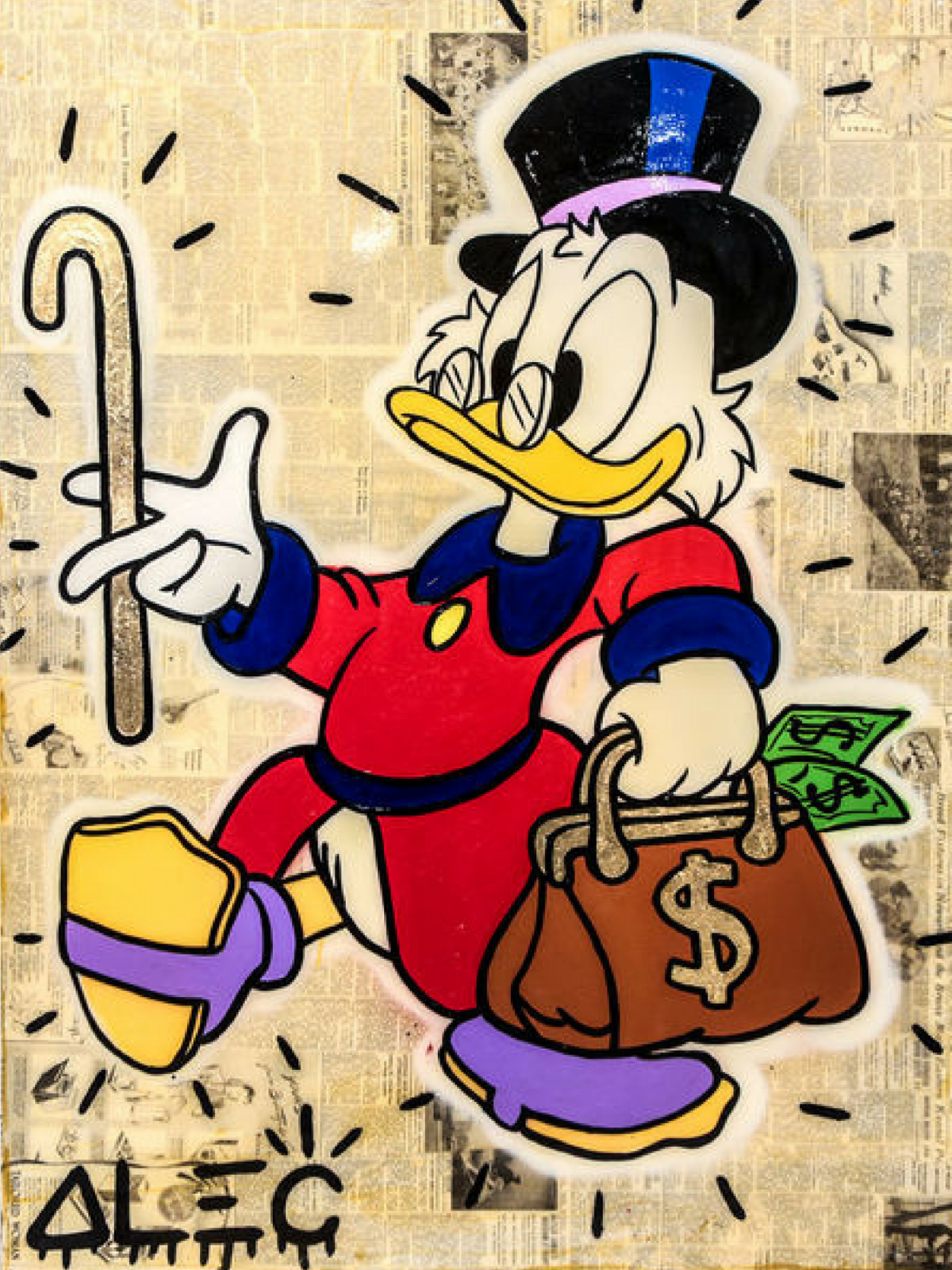 Скрудж макдак 1987 арт