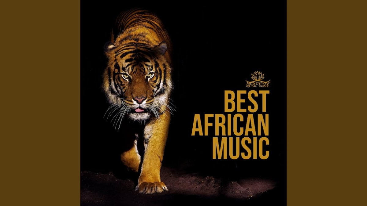 Тигр на темном фоне