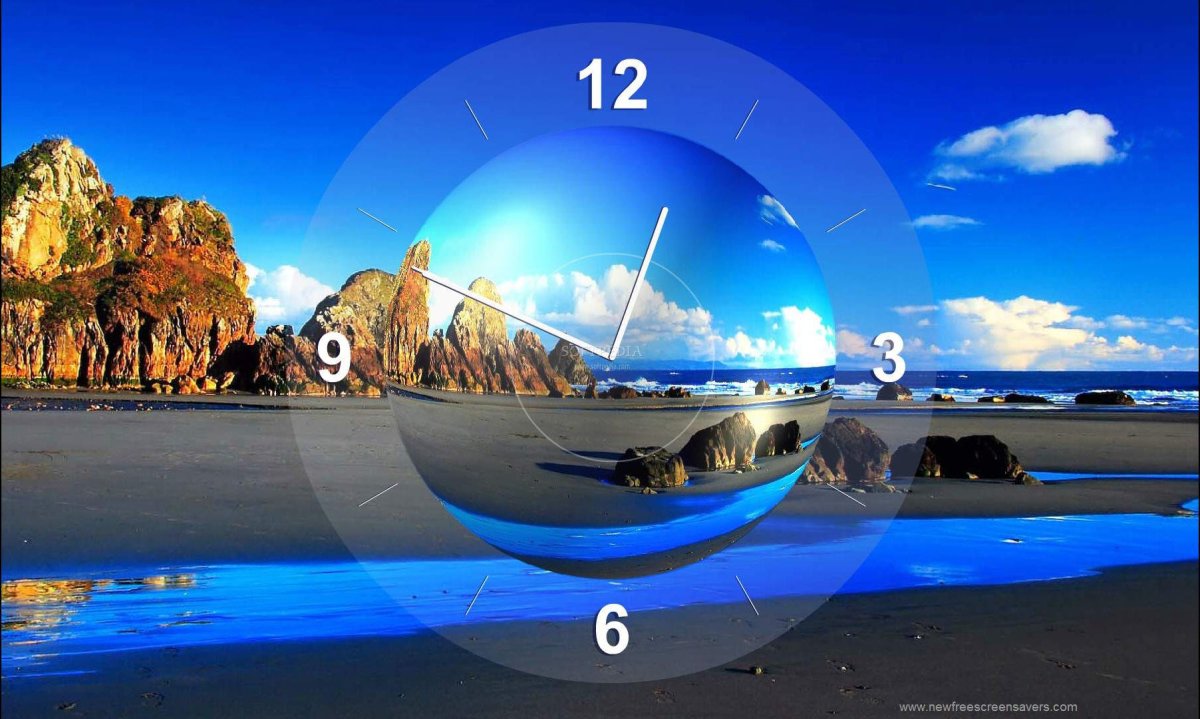 Обои на часы