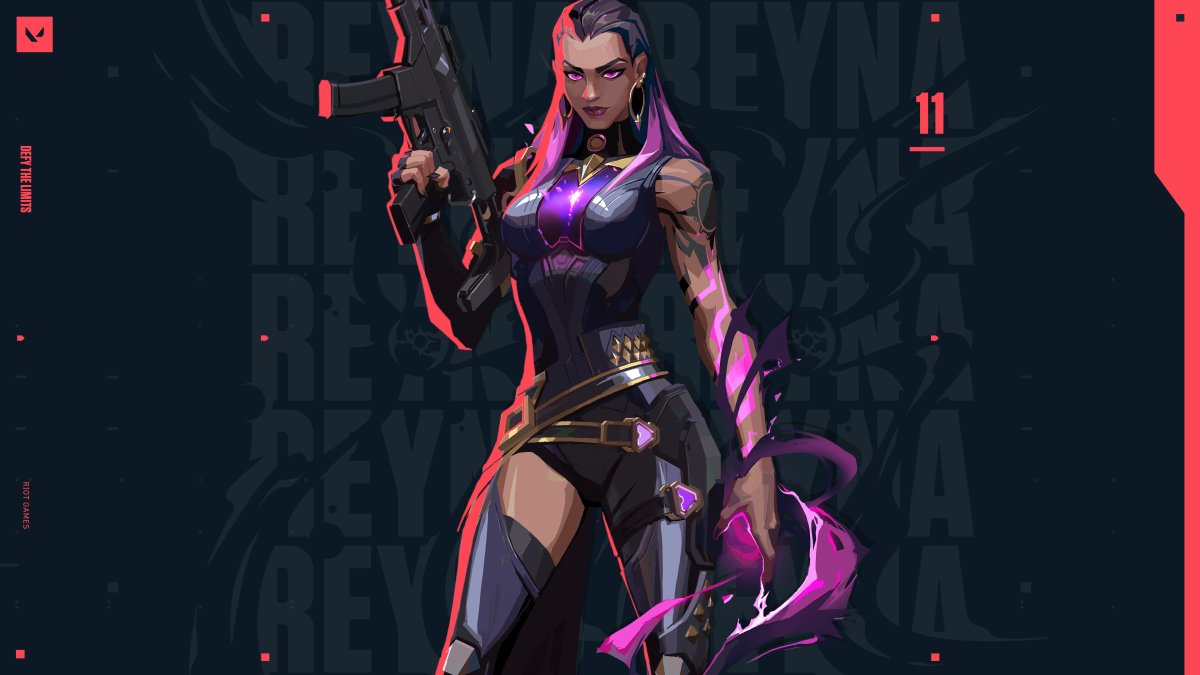 Обои валорант Рейна