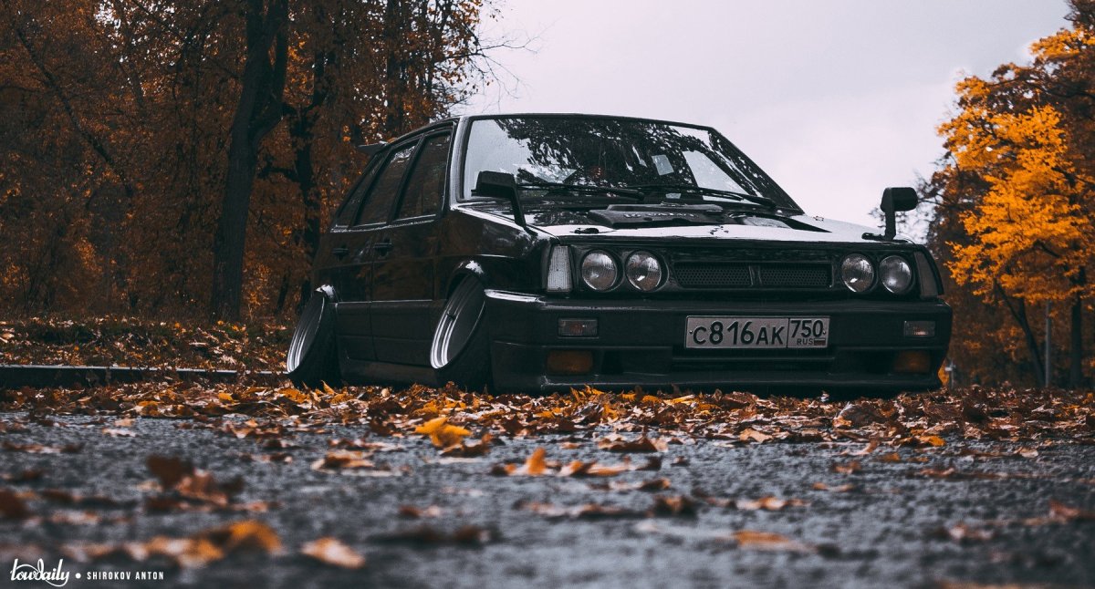 Машина 2109 стенс зима