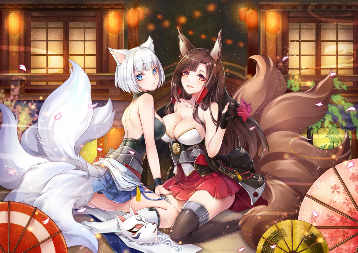 Azur Lane Кицунэ