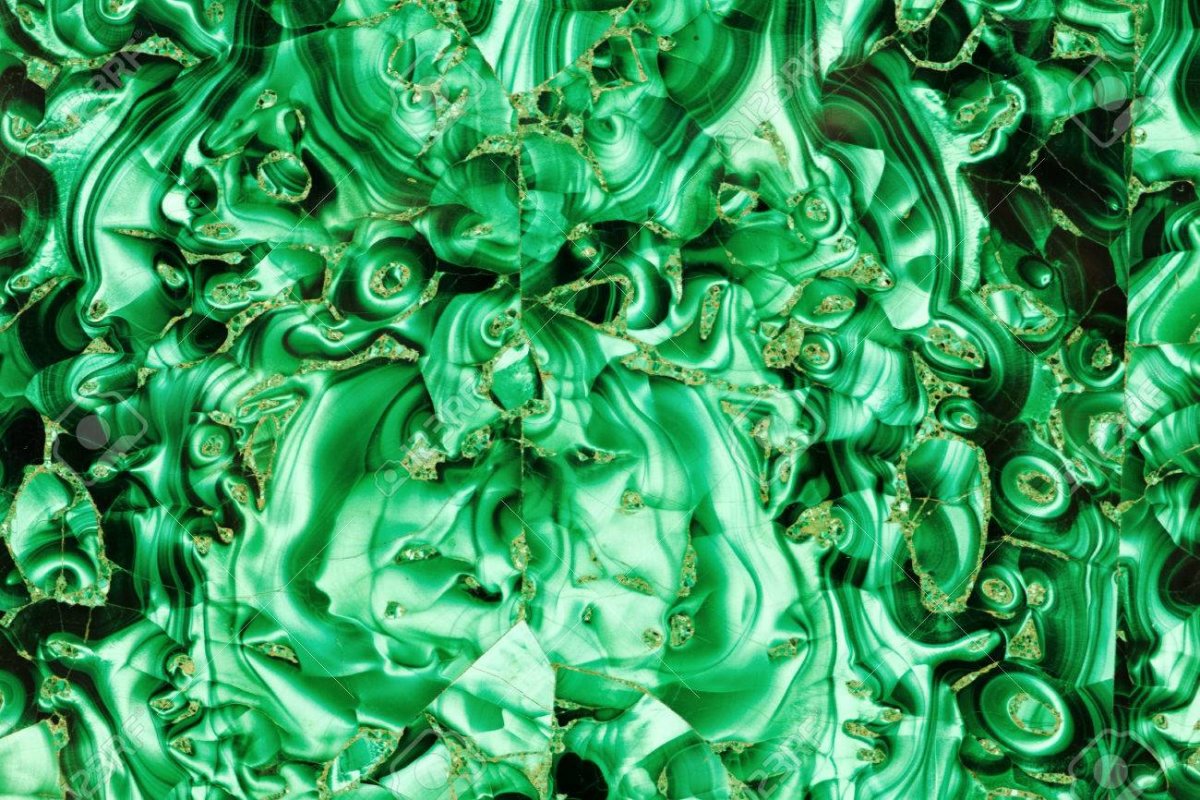 Пленка зеленого малахита