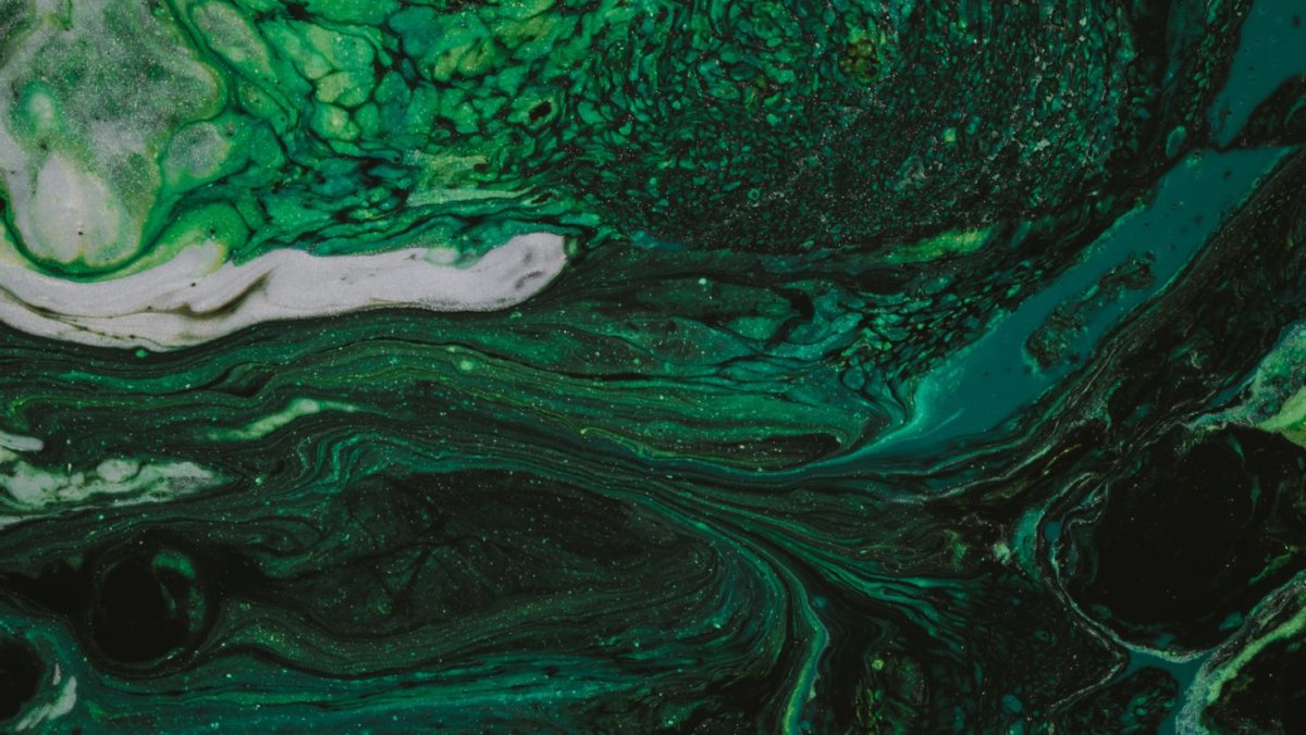 Зеленый мраморный фон