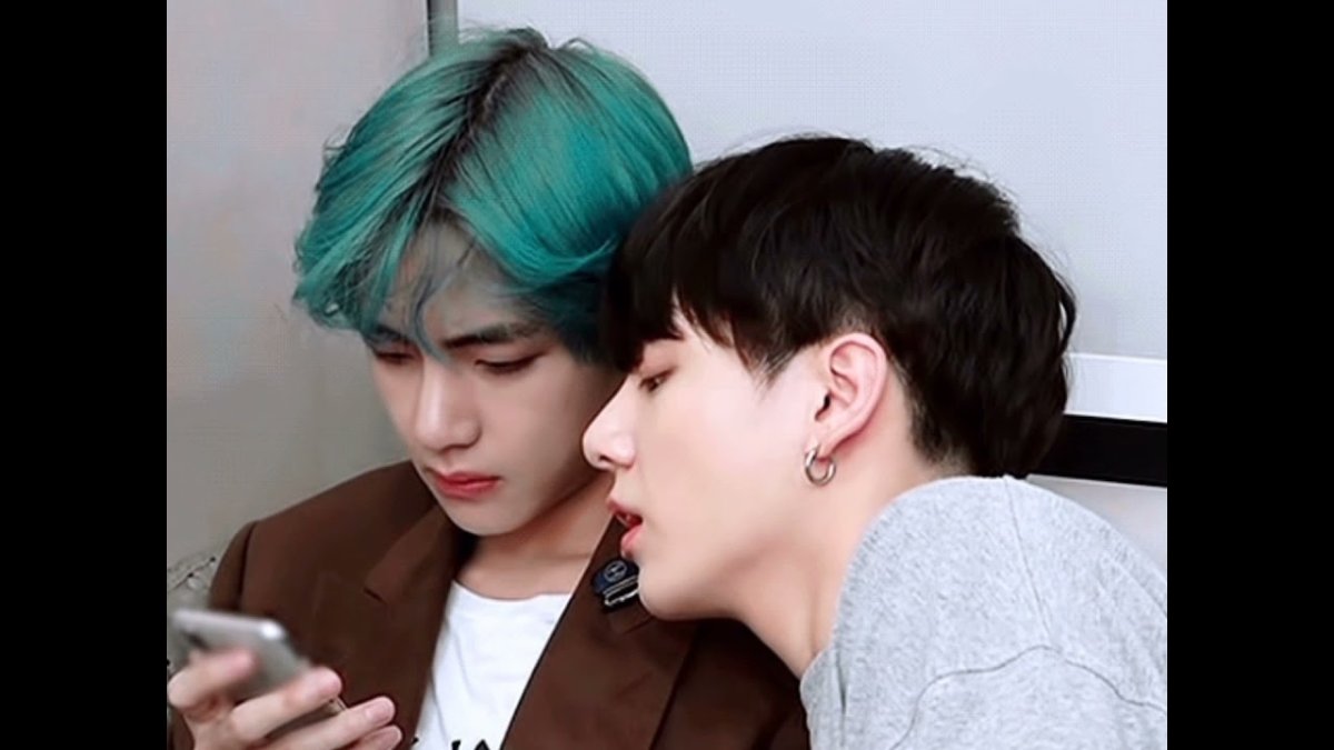 Тэхен и Чонгук 2020 скрытые моменты