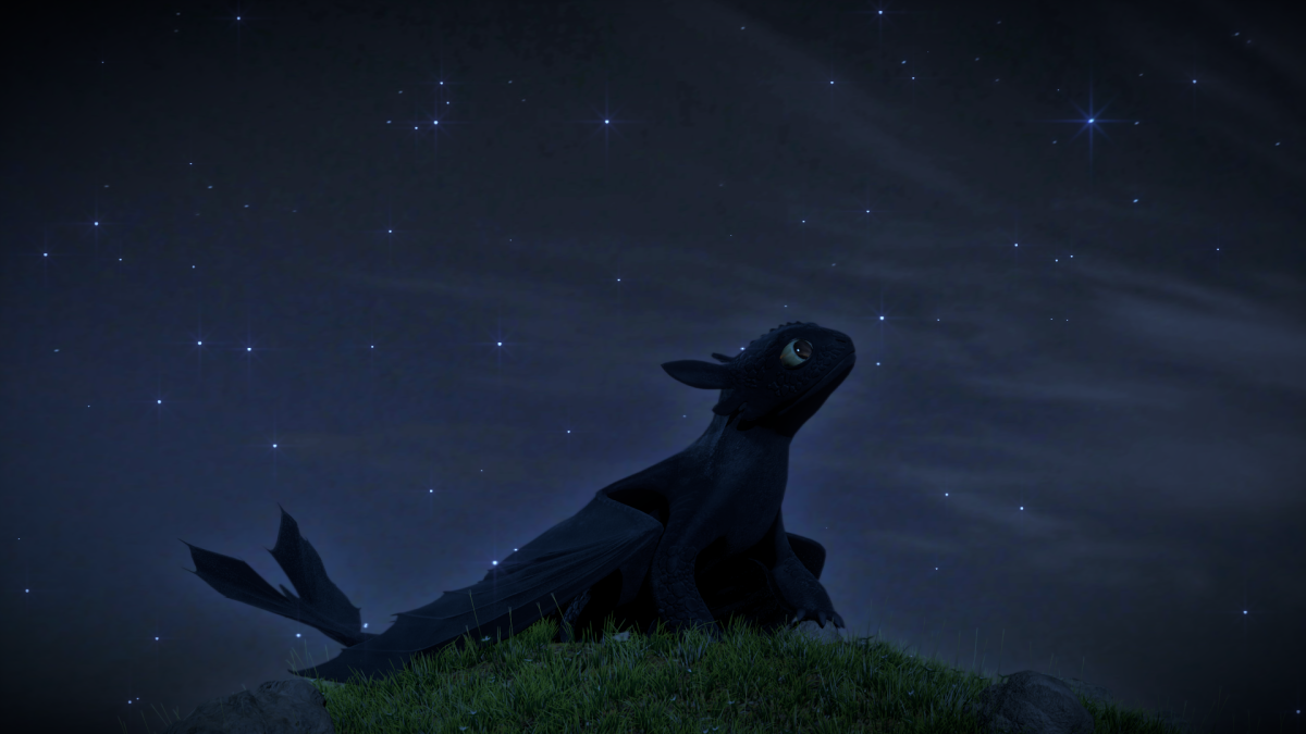 Ночная фурия 4к