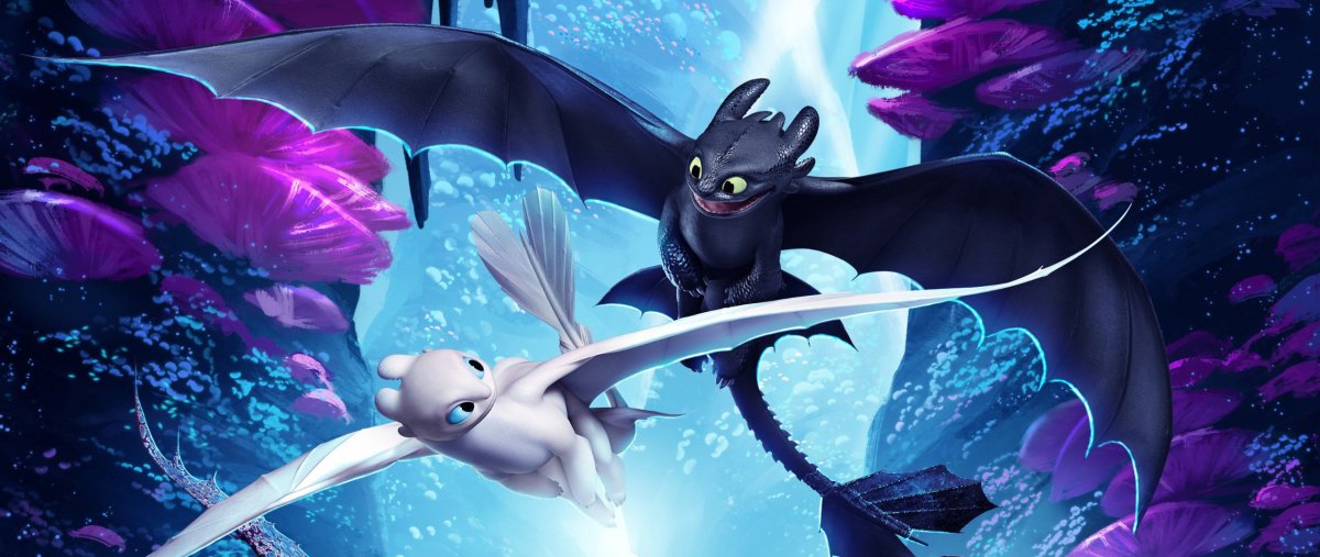 Драконы Беззубик и дневная фурия