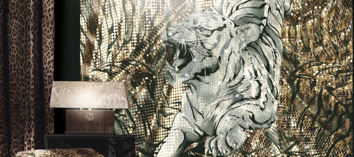 Роберто Кавалли обои панно