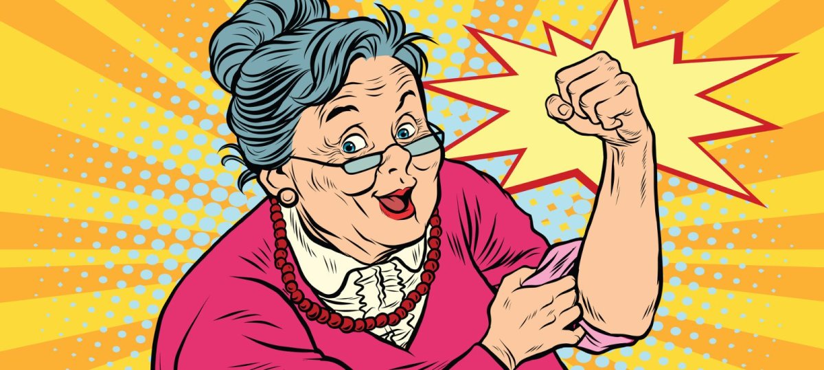 Супер бабушка