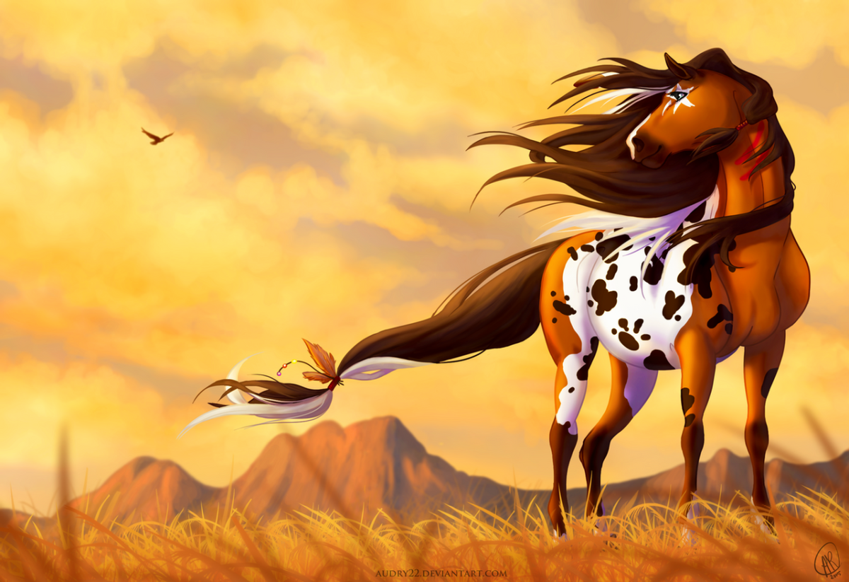 Спирит душа прерий аниме