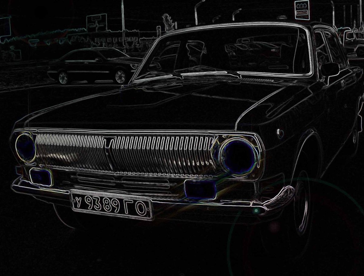 Газ24 обводка