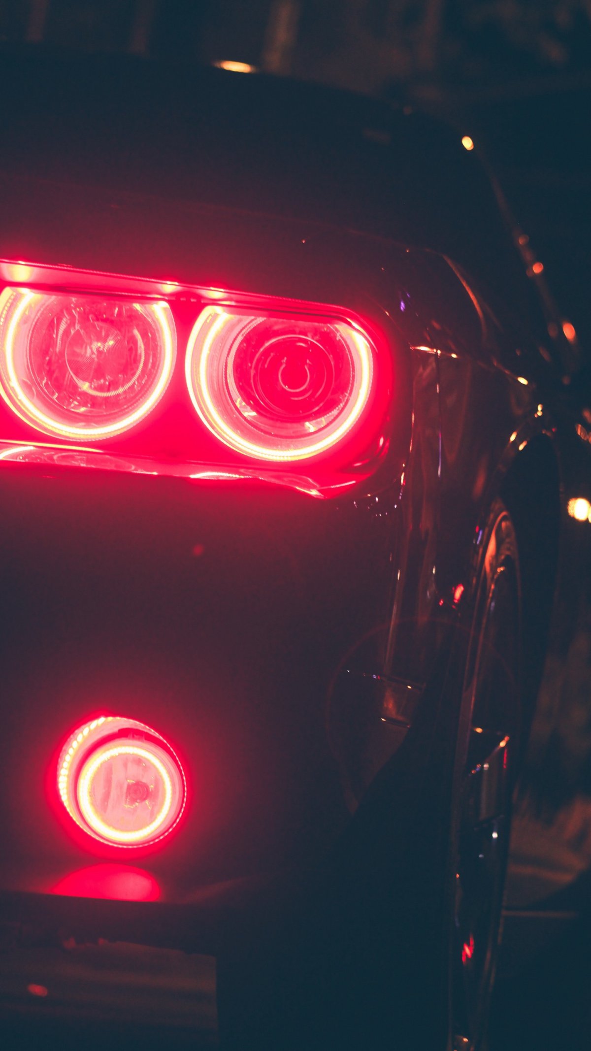 Фары машины