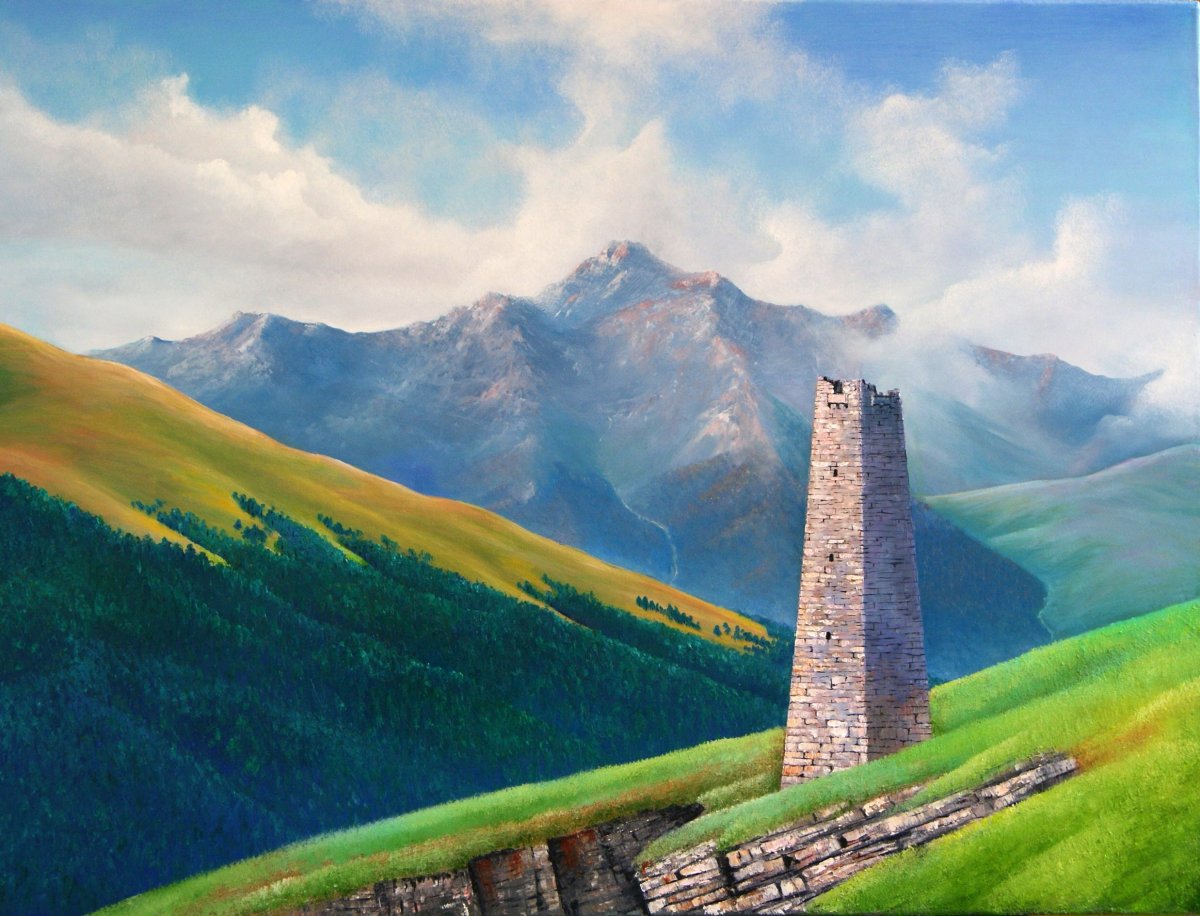 Башни Кавказа Чечня