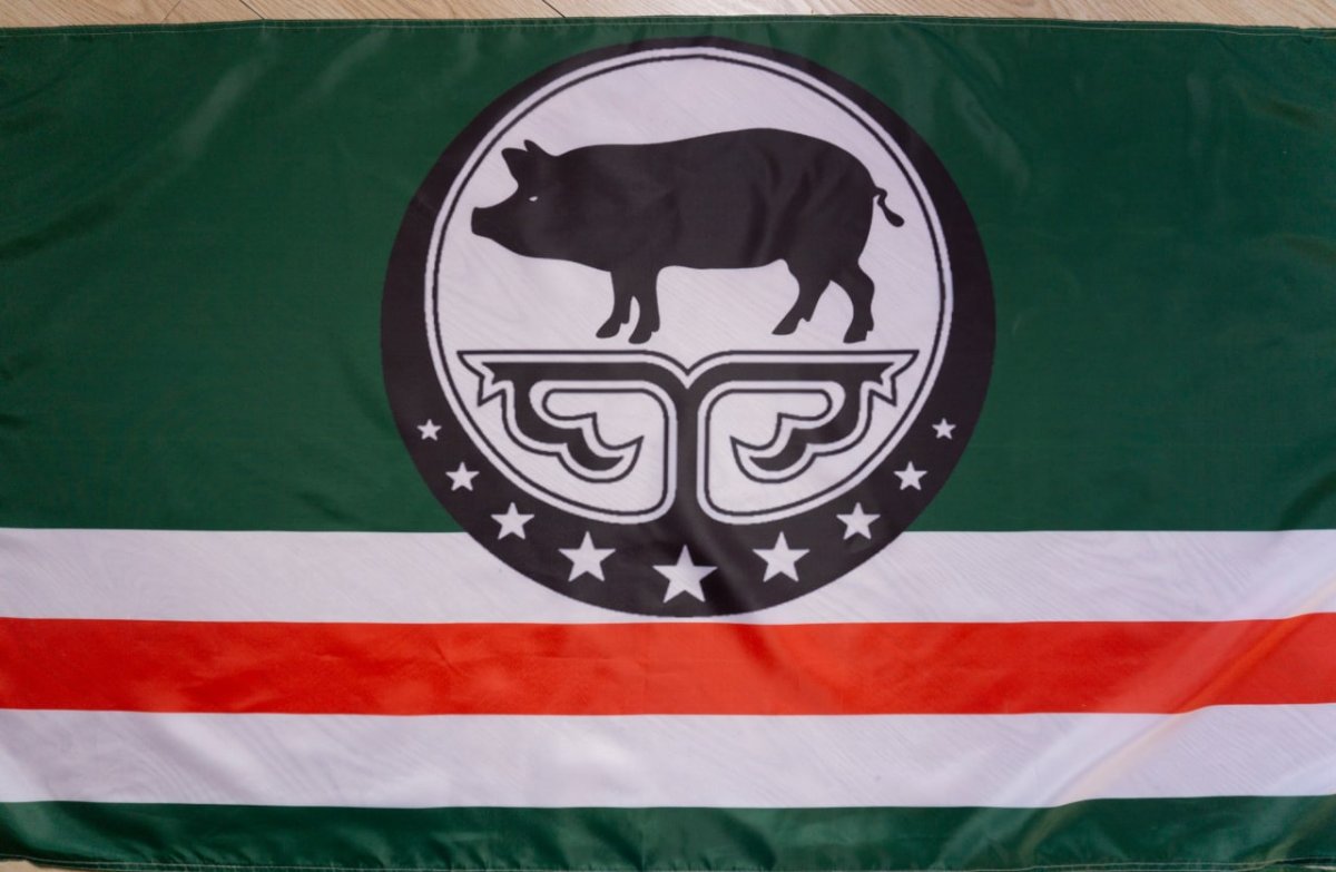 Флаг Ичкерии Дудаев