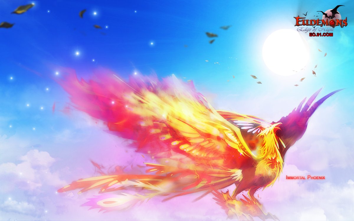 Феникс обои