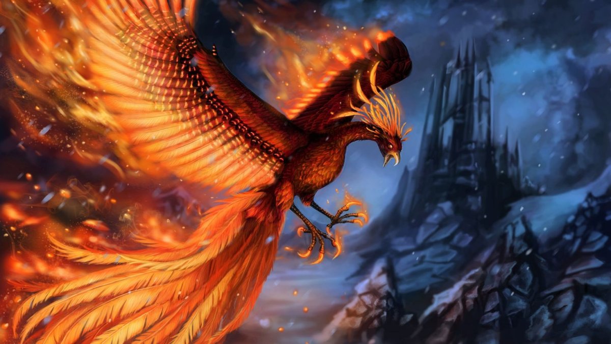 Мифическая птица Симург