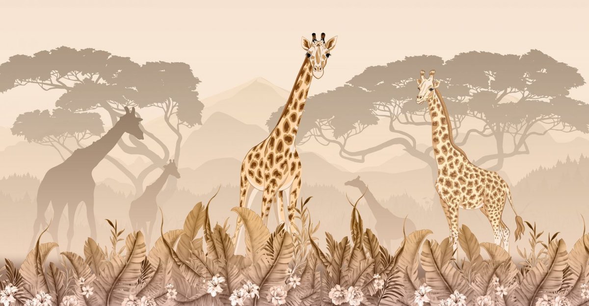 Фотообои сафари