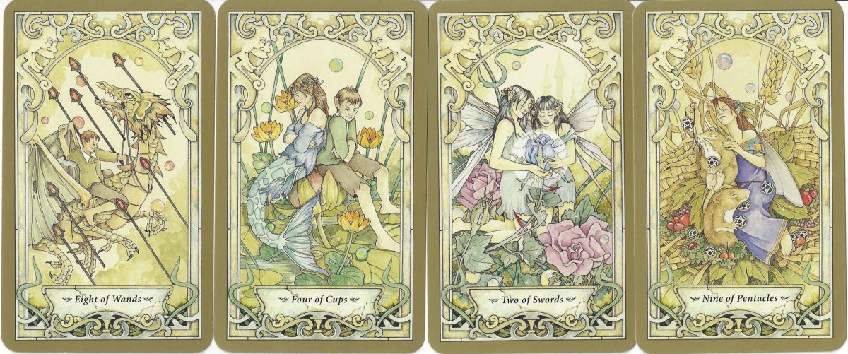 Карта Таро двойка кубков на обои