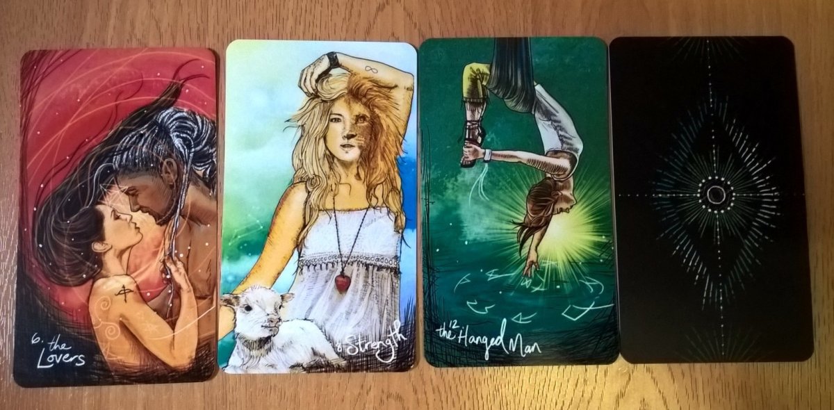 Карта Таро пара мужчина и женщина