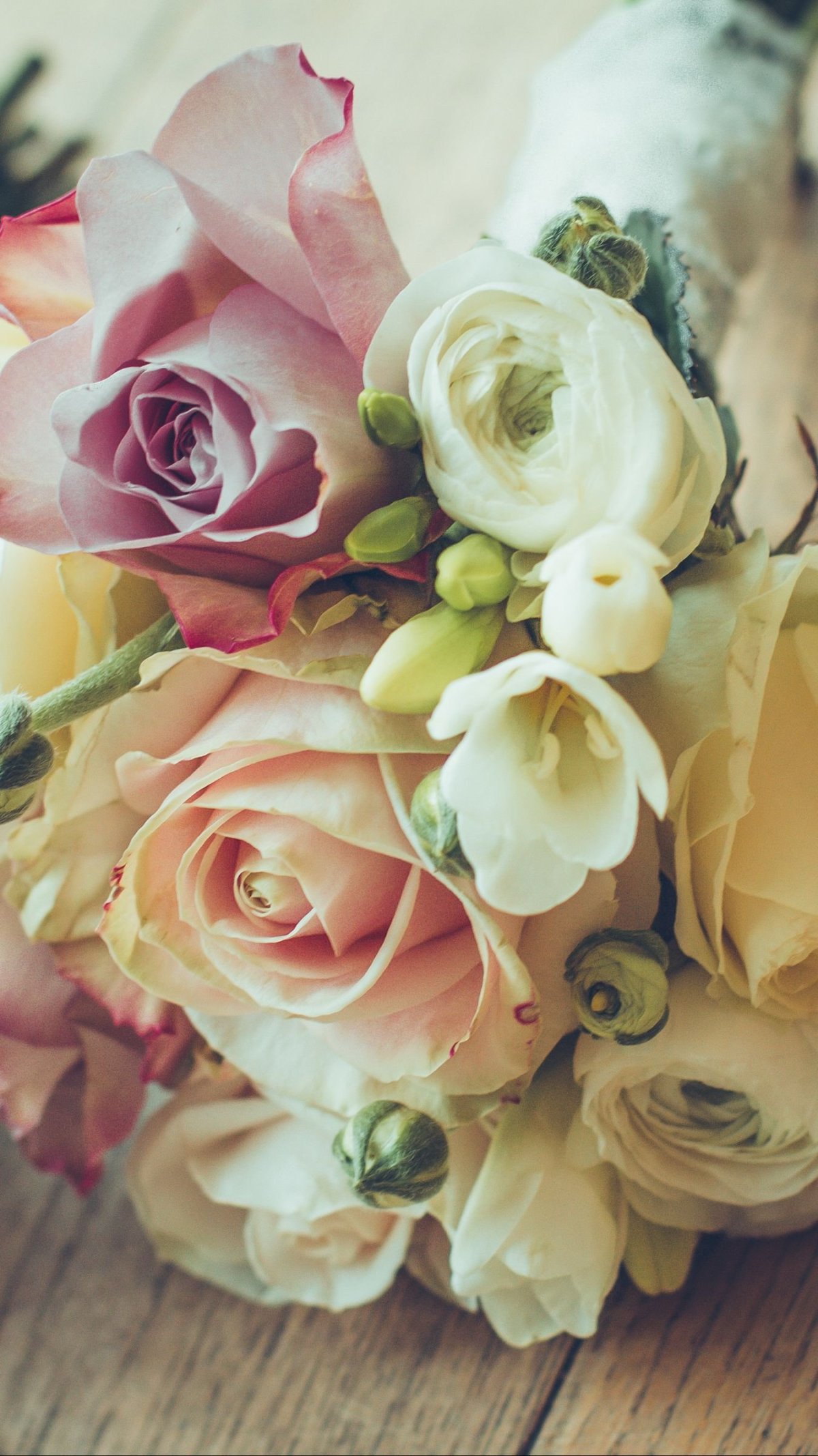 Розовые цветы