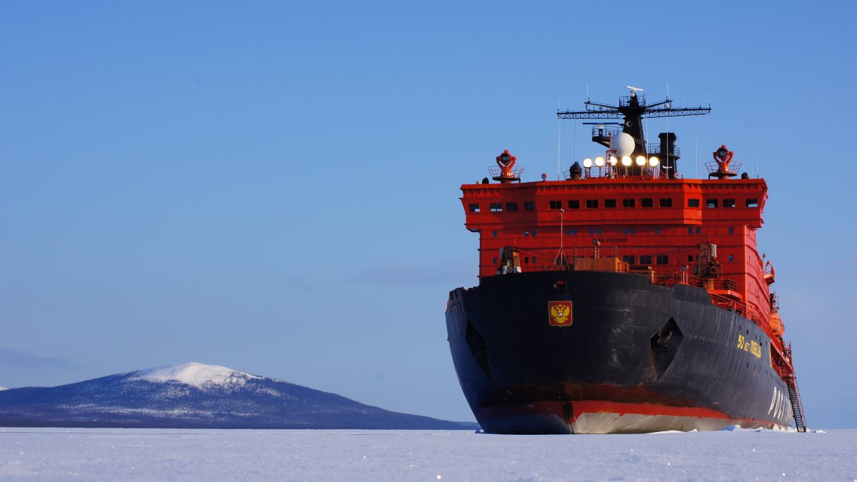 50 Лет Победы атомный ледокол