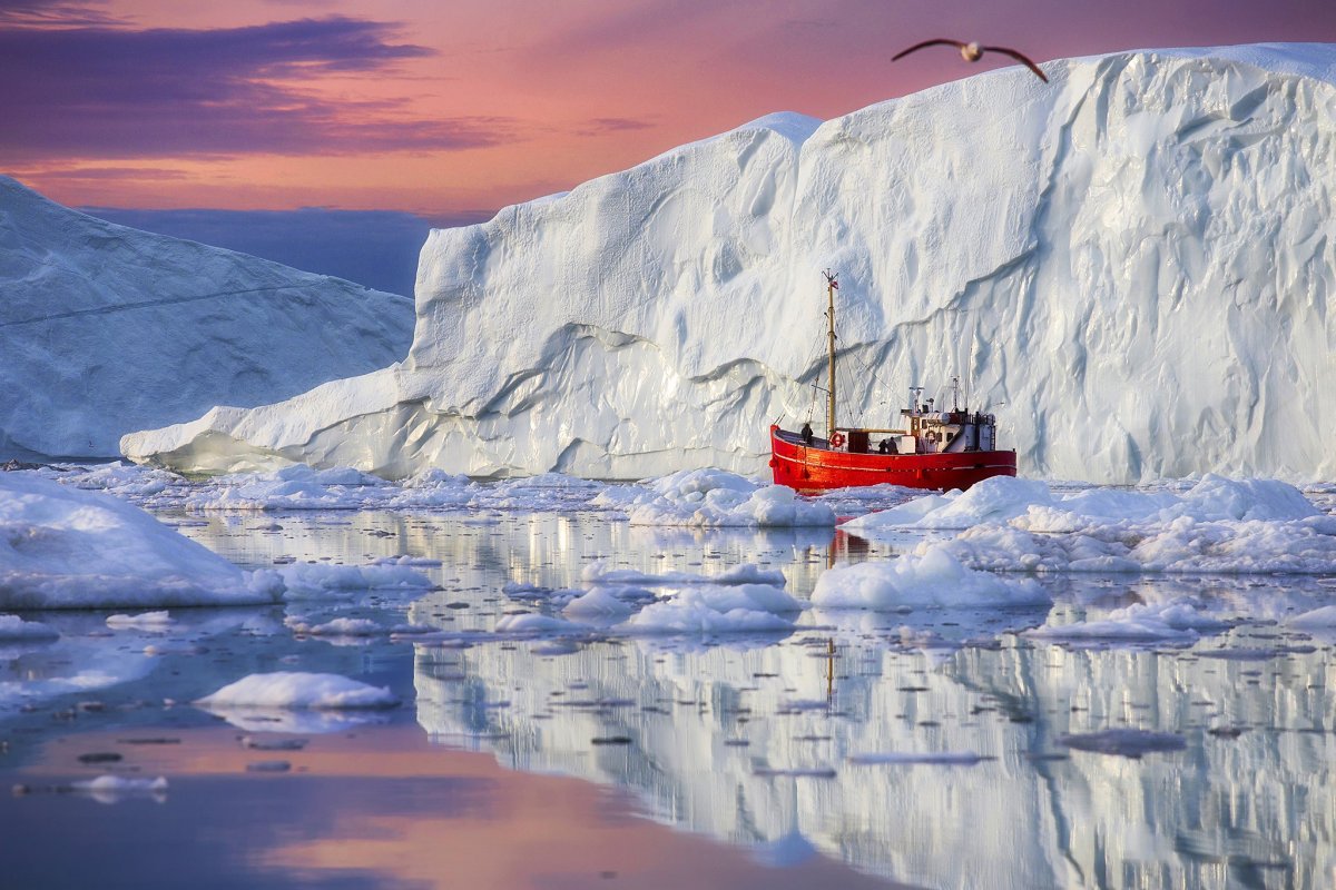 Северный полюс Айсберг ледокол