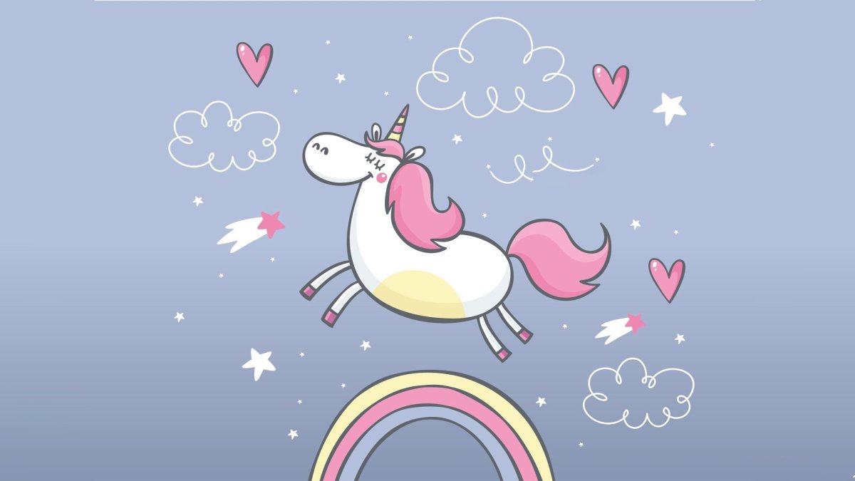 Заставка на рабочий стол Единорог