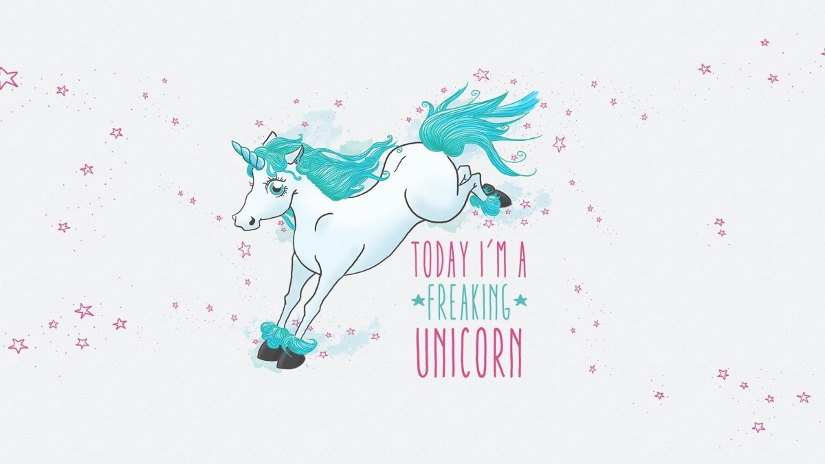 Фон для рабочего стола Единорог