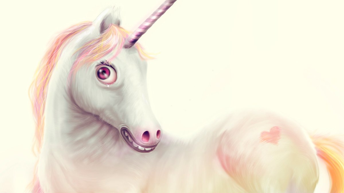 Фото на рабочий стол Единорог