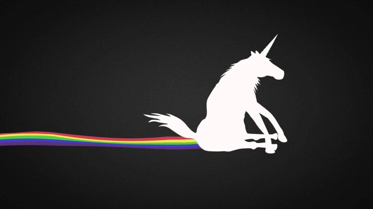Единорог Минимализм