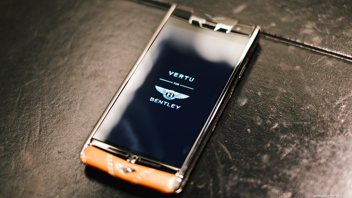 Смартфон марка Vertu logo