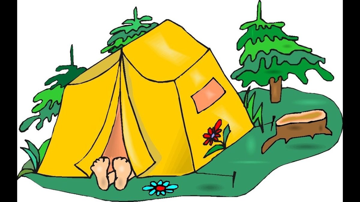 Поход мультяшный