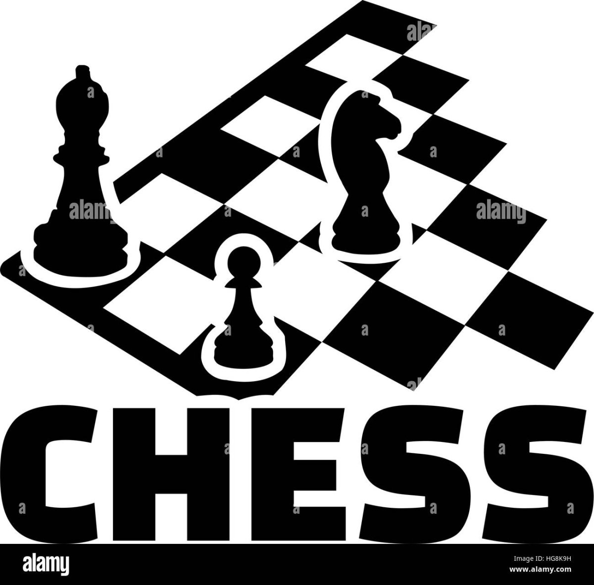 Шахматная доска логотип