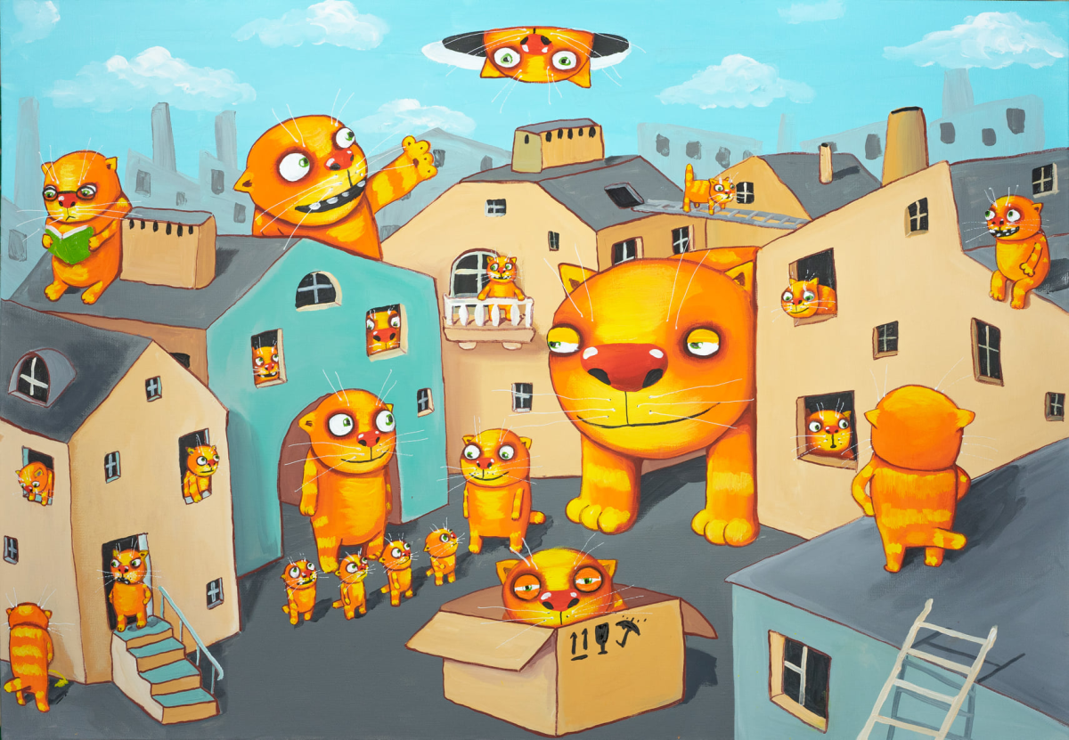 Вася Ложкин котики