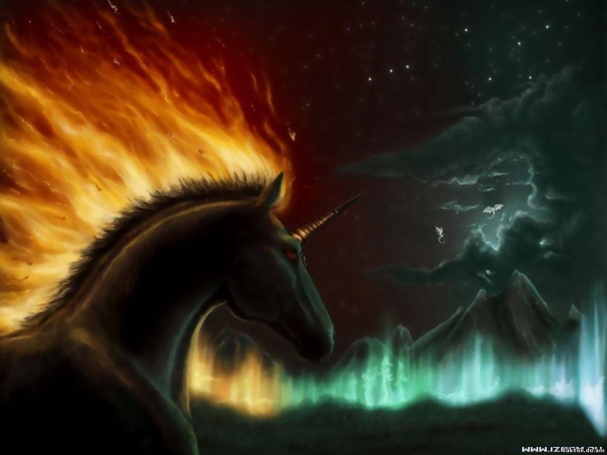 Огнегривый конь Славянский