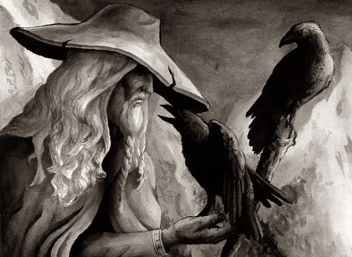 Велес Бог славян арт