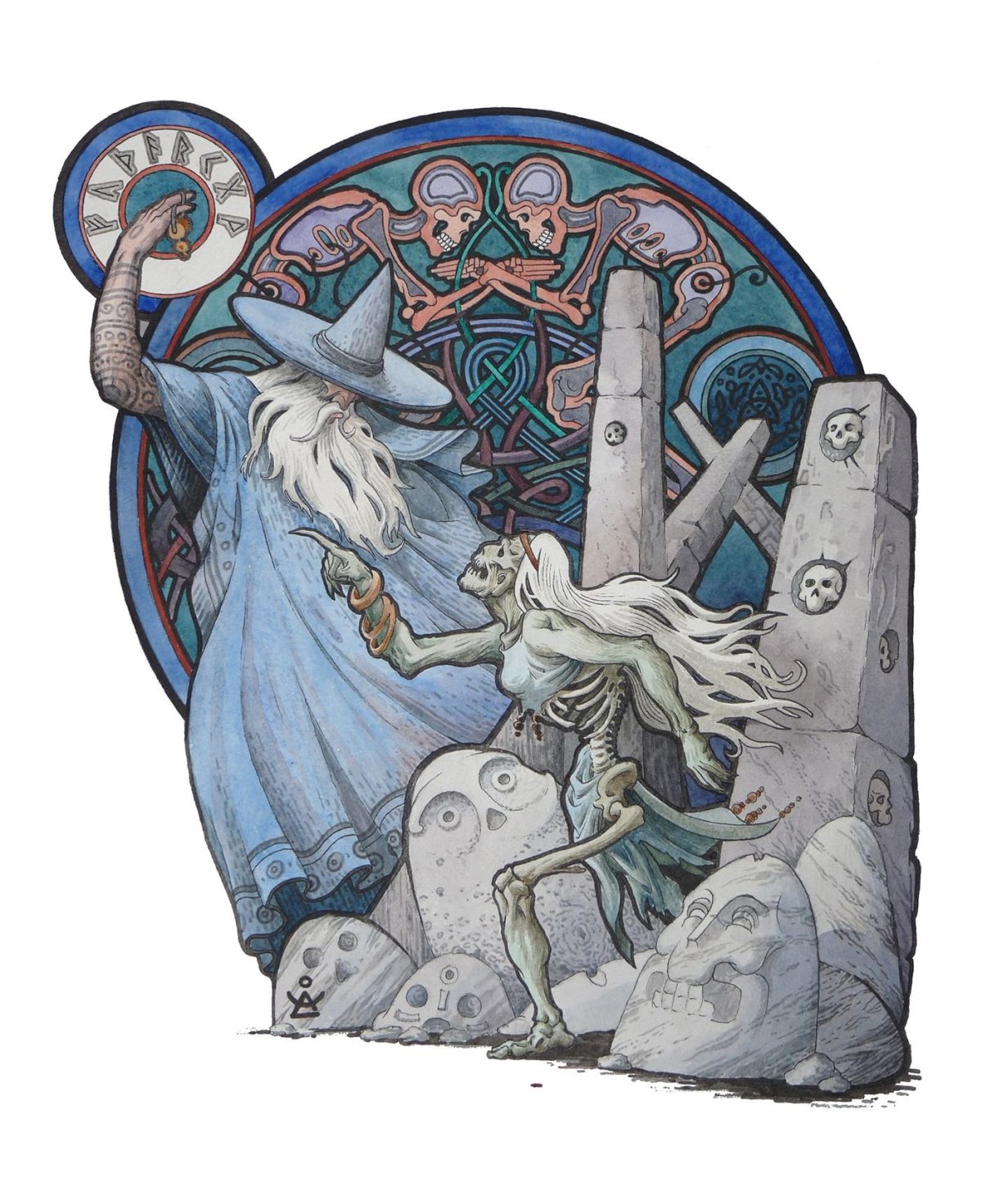 Бог Видар в скандинавской мифологии