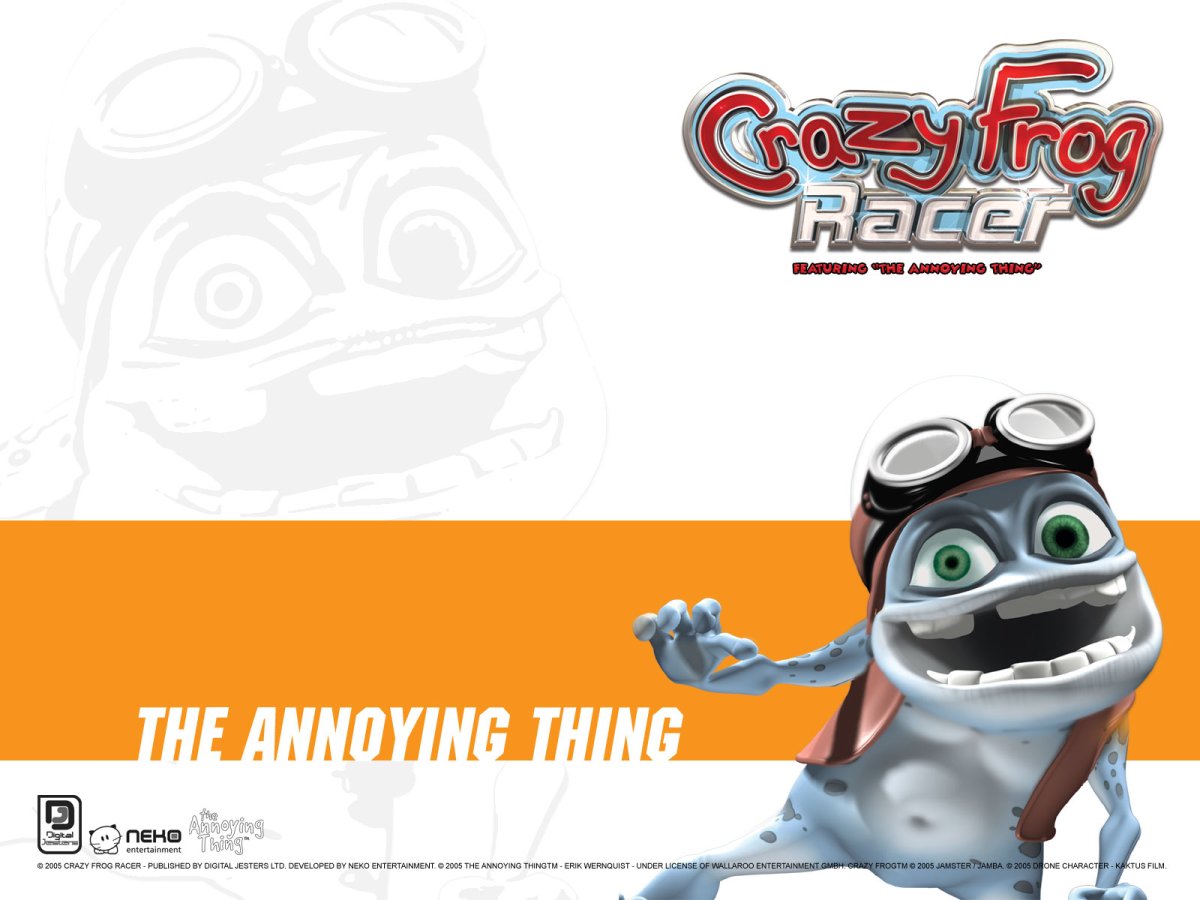 Crazy Frog сумасшедший Лягушонок
