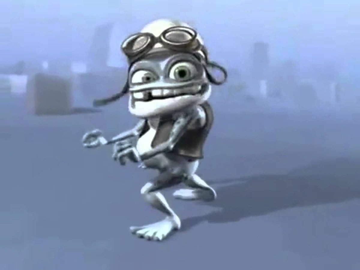 Crazy Frog на ракете