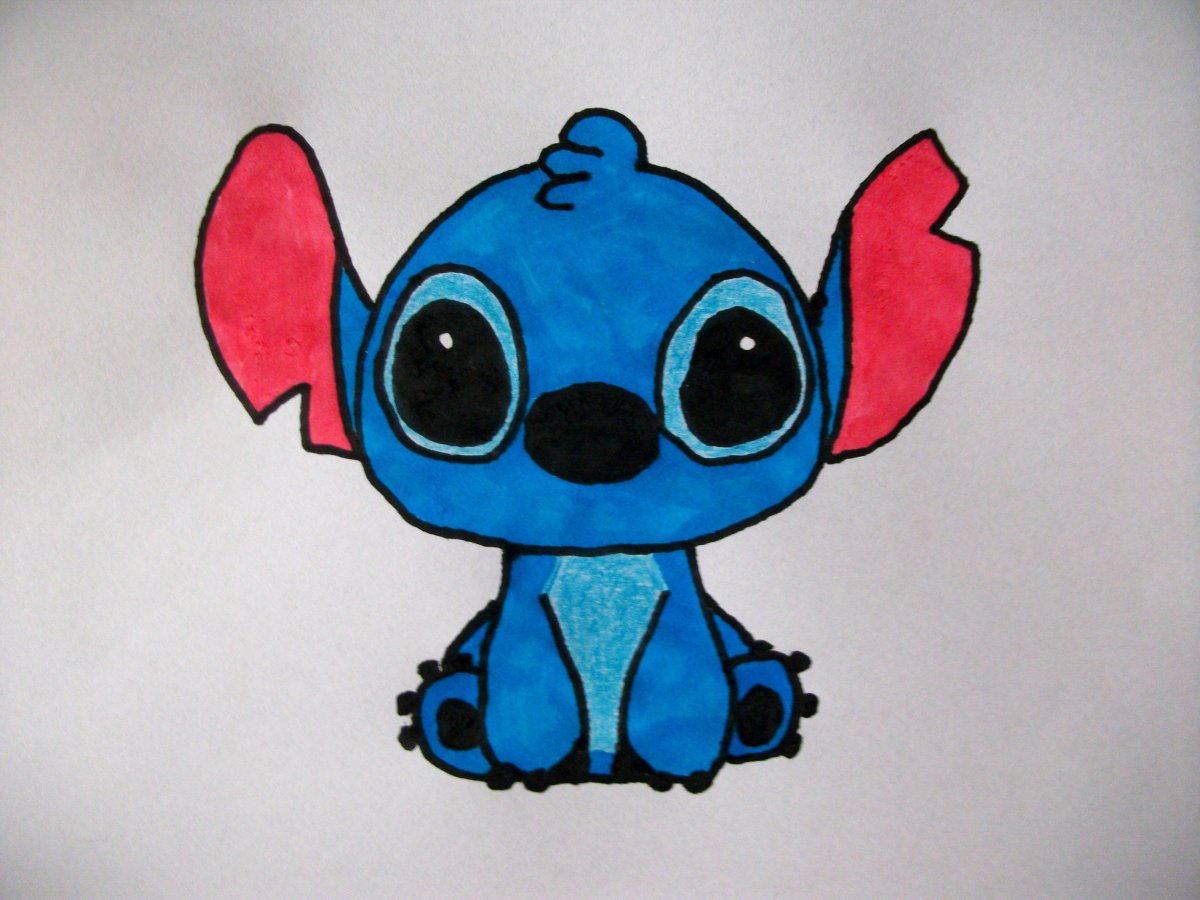 Стич срисовать