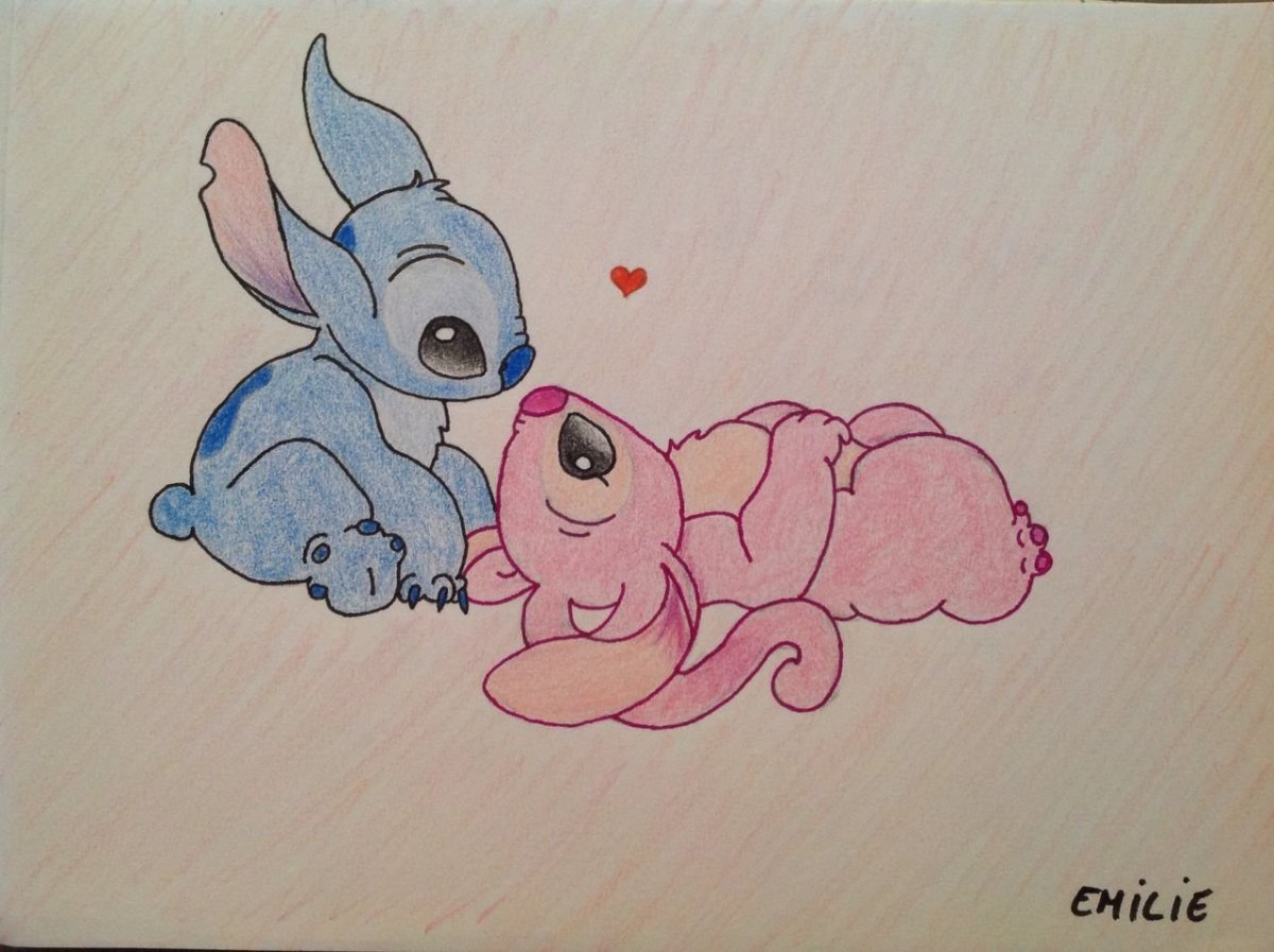 Рисуночки Стич