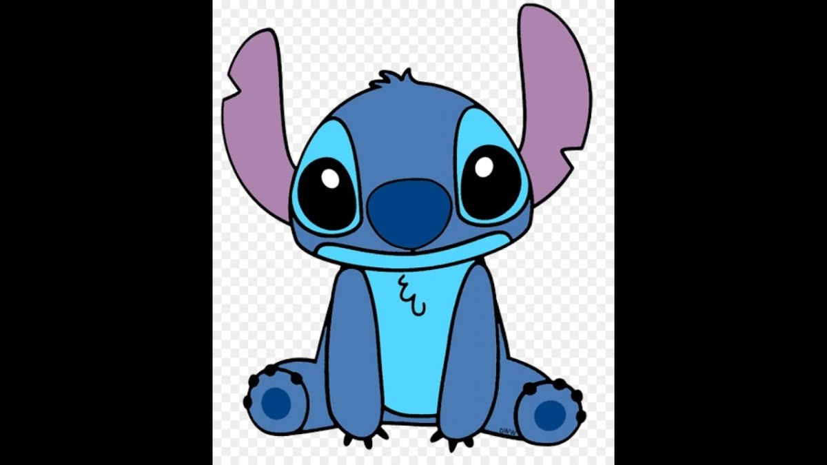 Рисунки для срисовки лёгкие Стича