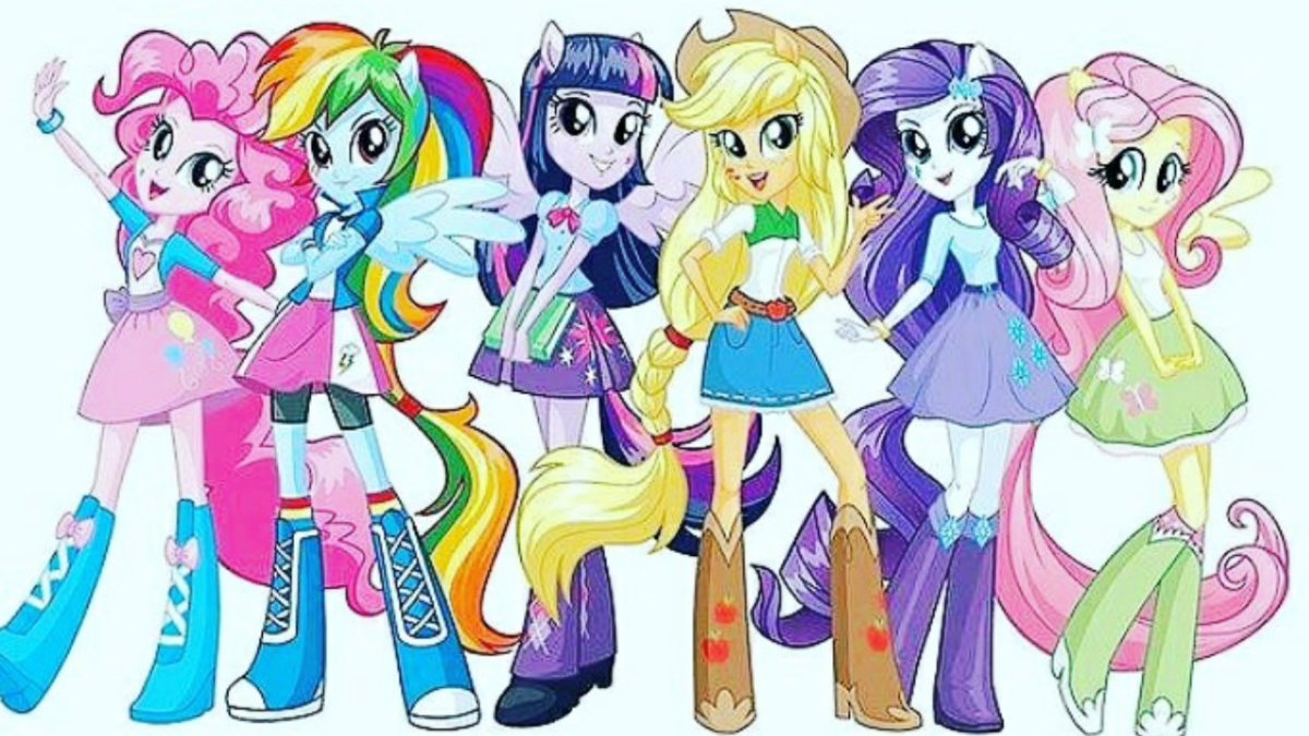 My little Pony девочки Эквестрии