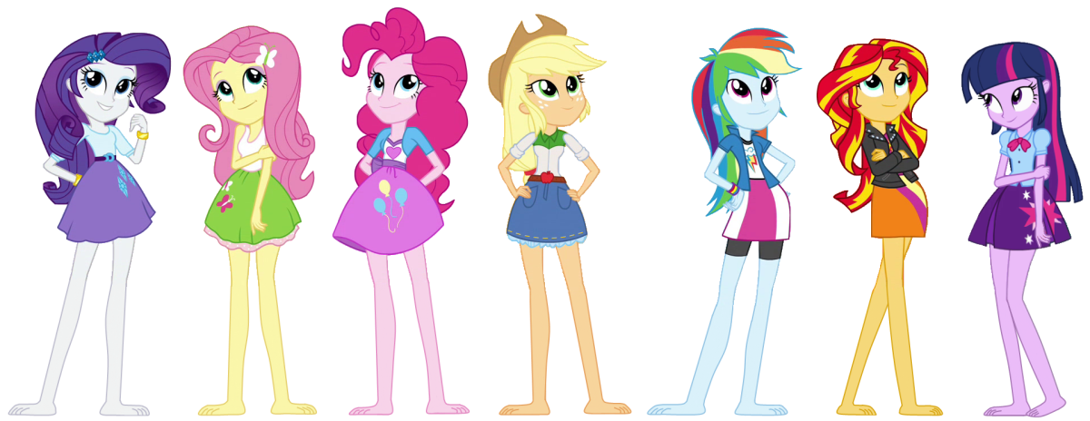 Дружба это чудо девочки из Эквестрии