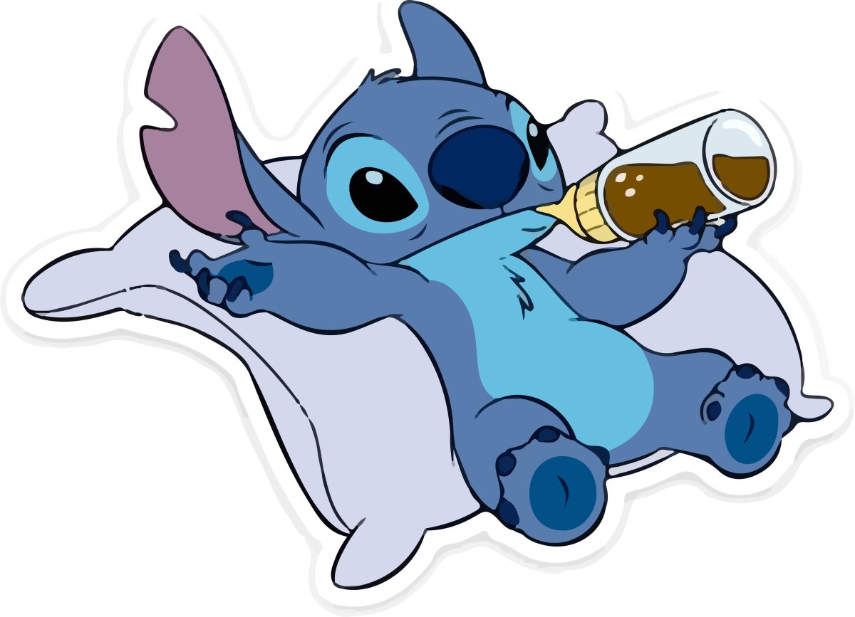 Стикеры Лило и Стич в ВК