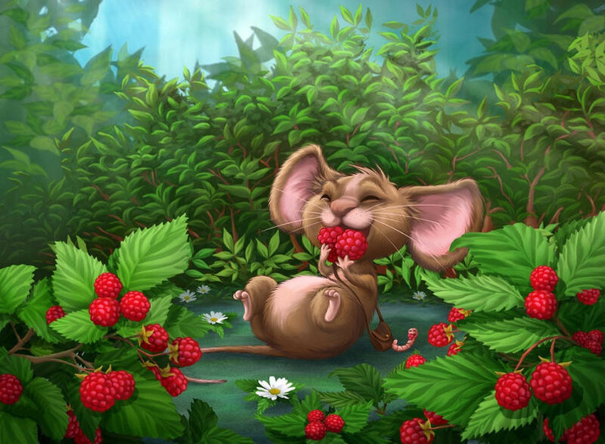 Сказочная Поляна с ягодами